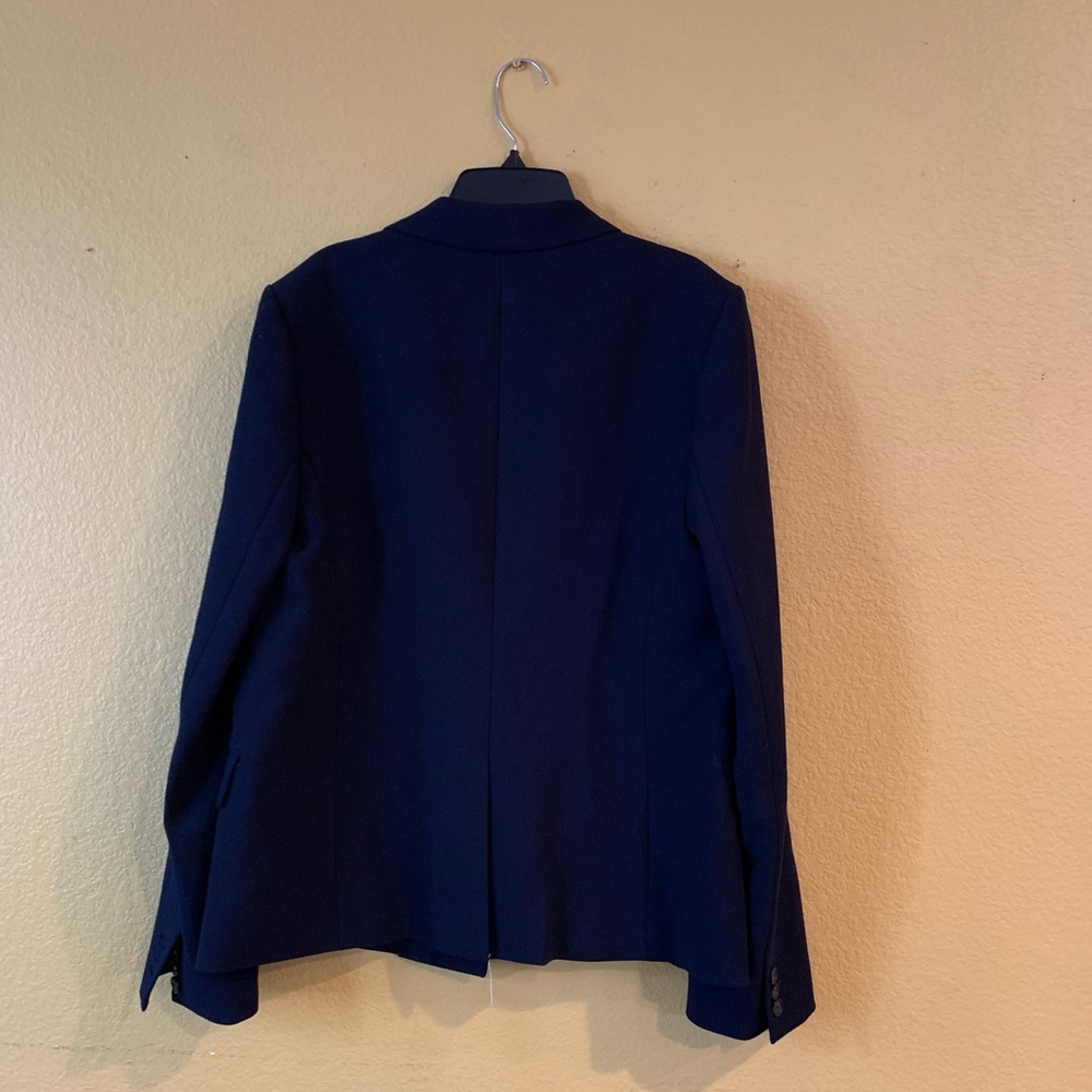 J Crew Dover Blazer Jacket Navy Sz 6 or Sz 12 - Picture 3 of 8